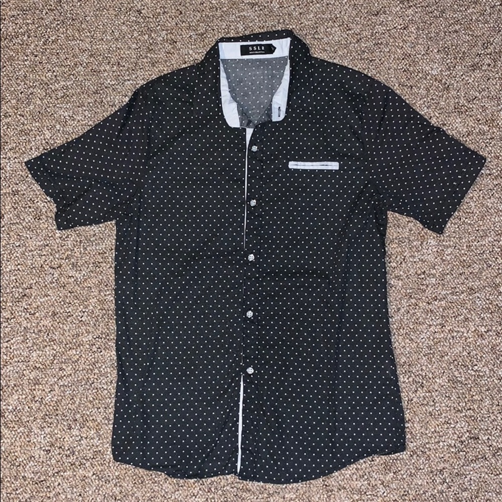 SSLR Men’s Collection Button Up Dress Shirt